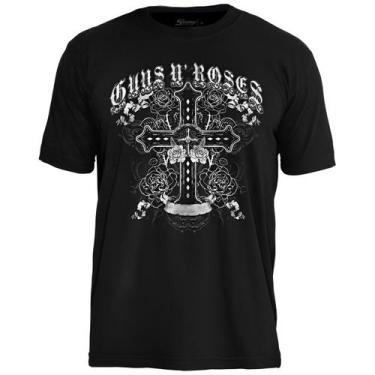 Imagem de Camiseta Guns N' Roses Cross - Stamp