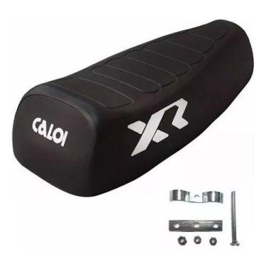 Imagem de Banco Selim De Mobilete Xr para Bicicleta Com presilha para fixação - 