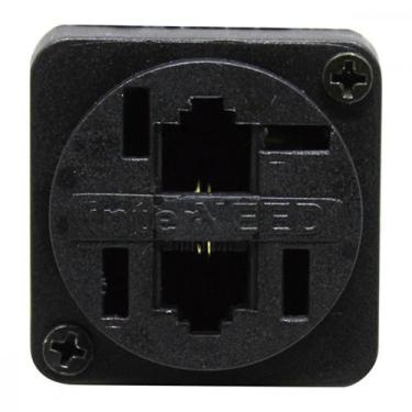 Imagem de Tomada Tel Extensao C/2 Adap.Imp.Cent.Intern - Kit C/10 Unidades - INT