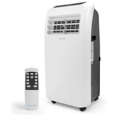Imagem de Climatizador de Ar Portátil SereneLife SLPAC12.5 , com Controle Remoto, 110V, Branco