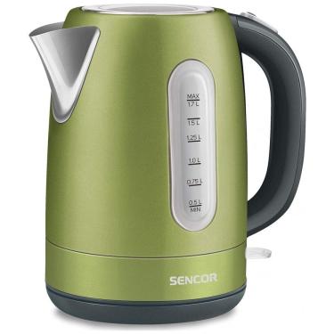 Imagem de Chaleira Elétrica 1.8L com Controle de Temperatura e Proteção de Fervura, 110v, SENCOR SWK1770GG, Verde