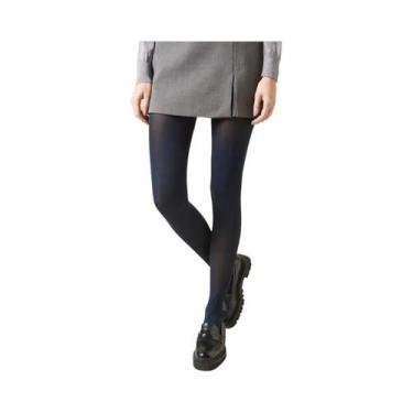 Imagem de Meia-calça Feminina Vintage Vermelha Y2K Elástica Slim Fit Para Primav