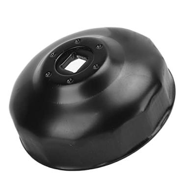Imagem de Chave de soquete de filtro de óleo, chave de filtro de óleo preta 6 mm/3,0 polegadas 14 pés substituição resistente para motor de 2,3 para carro