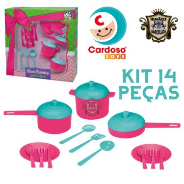 Jogo de Cozinha Infantil Com Panelas e Acessórios - Mielle