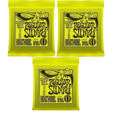 Imagem de Encordoamento Guitarra 010 046 Regular Slink 2221 Ernie Ball