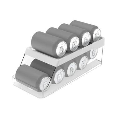 Imagem de Organizador de Latas Branco Clear Fresh 9un Ou, U