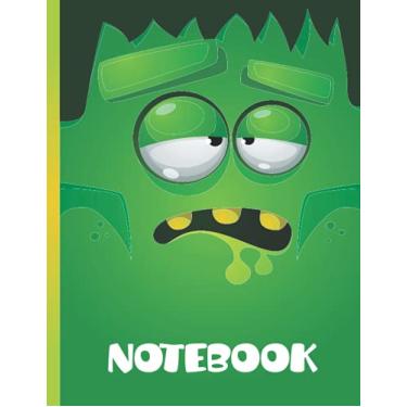 Imagem de Monster Themed Notebook for Kids, Teens & Tweens - College Ruled Paper | 130 pages: Back to School Supplies for High School and College Students & ... Ruled Paper | Home Office | Shopping List)