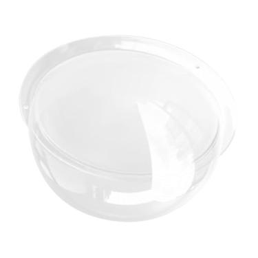 Imagem de predolo Capa de domo transparente para câmera, acessórios de substituição fáceis de instalar, protetor de concha hemisférica, caixa de câmera de segurança