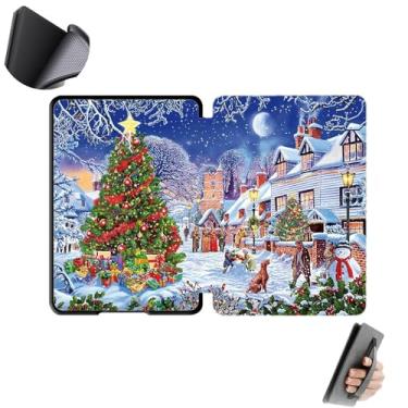 Imagem de GUKSRASO Capa para 6.8" Kindle Paperwhite 11ª Geração/Signature Edition (Modelos: M2L3EK/M2L4EK) - Painel Traseiro em TPU com Função de Suspensão/Ativação Automática, Alça de Mão