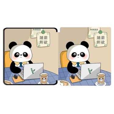 Imagem de Yzlvigrous Capa para Kindle Oasis 9/10ª Geração 2017/2019, Modelo: CW24WI/S8IN4O, TPU de 7 Polegadas TPU Tampa de Casca Traseira com Recurso de Vigília do Sono Automático