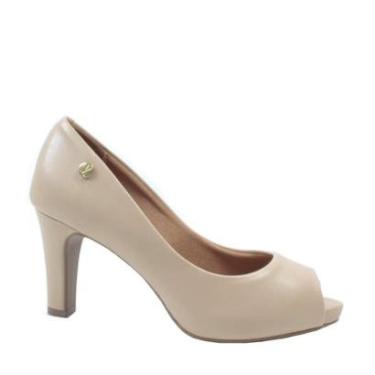 Imagem de Sapato Vizzano 1840.300.7286 Peep Toe Alto Feminino.-Feminino