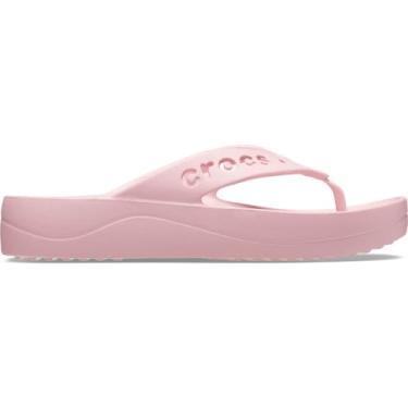 Imagem de Crocs Sandália feminina Baya Platform Flip, Pétala rosa, 9 UK (W11)