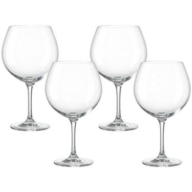 Imagem de Jogo de Taças de Gin de Cristal com Titânio Versat 680ml 4 peças - Seu