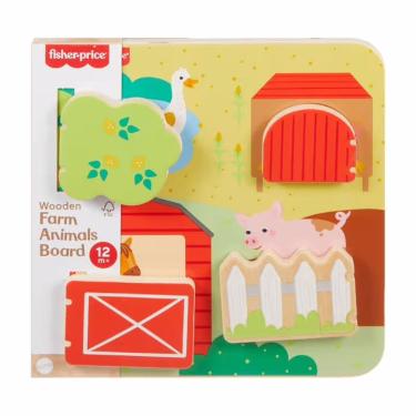 Imagem de Brinquedo Fisher Price Tabuleiro Animaizinhos Da Fazenda - Mattel JCY33