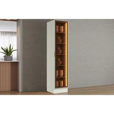 Imagem de Paneleiro Cozinha Modulado Fineze 1 Porta 50cm Areia Henn