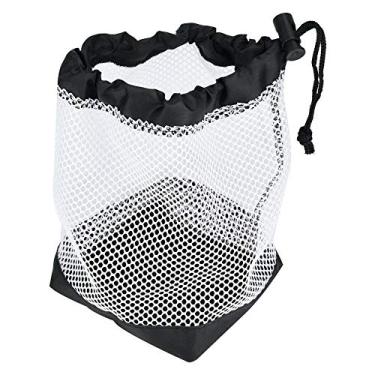 Imagem de Golf Balls Bag Nylon Mesh Drawstring Pouch 36 Golf Balls Holder Storage Net Bag Golf Accessory