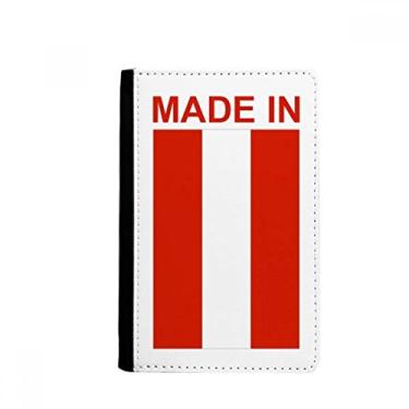 Imagem de Porta-passaporte Made In Austria Country Love Passport Holder Notecase Burse Capa carteira porta-cartões