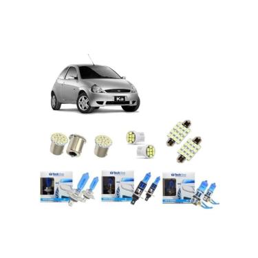 Imagem de Kit Lâmpada Super Branca Ford Ka 97 98 99 00 A 07 Tipo Xenon