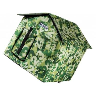 Imagem de Dualoai Casa de gato ao ar livre para gatos cães gato vadio cama de inverno à prova dwaterproof água portátil canis pet tenda cama para gato cão acampamento