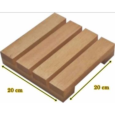 Imagem de 4 Decks de Madeira Base Modular Jardins Piscinas Enfeites Pallet - Art