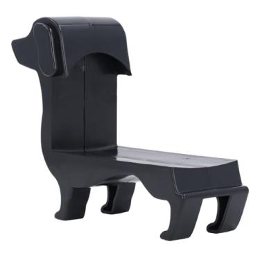 Imagem de Suporte para Garrafa de Vinho para Cachorro Salsicha Dachshund, Organizador de Vinho de Cozinha de Mesa de Plástico Premium, Suporte Caprichoso para Vinho Dachshund para Várias