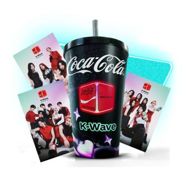 Imagem de Copo Coca Cola K-wave 2024 550ml Cinemark