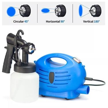 Imagem de Pistola Pintura Pulverizadora Compressor De Tinta 800Ml 220V