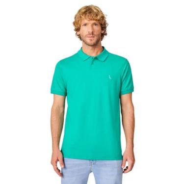Imagem de Polo Pima Piquet Reserva, Verde bandeira, M