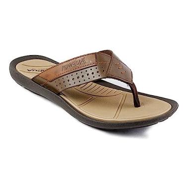 Imagem de Chinelo Itapuã Couro Marrom Masculino 38