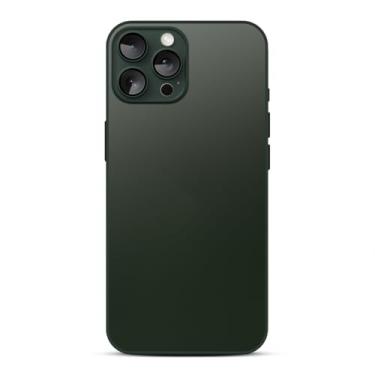 Imagem de Capinha Compativel com iPhone 15 Pro Max Verso Vidro Fosco Bordas de Silicone Luxuosa Premium Com Proteção de Camera