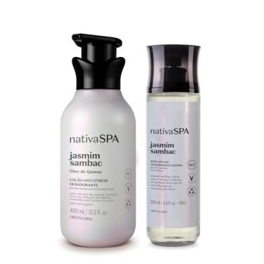 Imagem de Combo Nativa SPA Jasmim Sambac: Loção Hidratante 400ml e Body Splash 200ml