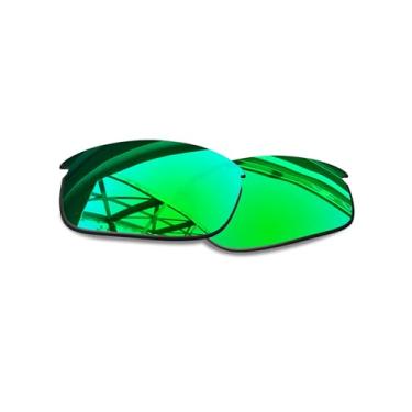 Imagem de SmartVLT Lentes de substituição masculinas para óculos de sol Oakley Bottle Rocket OO9164 - Mais opções, Emerald Green, One Size