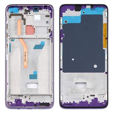 Imagem de HONGYAN Peças de substituição de telefone celular Placa de moldura de quadro LCD da casa frontal para Xiaomi Redmi K30, versão 4G Acessórios telefônicos