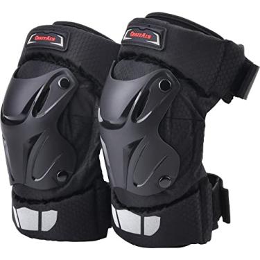 Imagem de Protetores de Joelho para Motocross Racing da CRAZY AL'S CAK Pretos