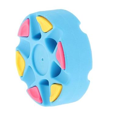 Imagem de kowaku Pucks de treinamento de hóquei em rolo em linha para hóquei de rua oficial Dryland Skate Ball, disco de hóquei no gelo para hóquei interno ao ar livre, Azul