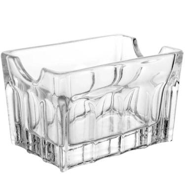 Imagem de Suporte Sachê de Vidro Dublin Chá Açucar Café Maionese Ketchup Lyor 8x5,5cm