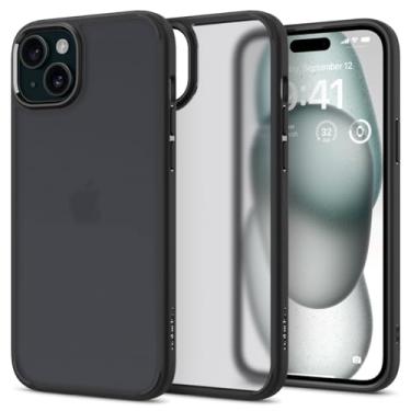 Imagem de Capa Spigen para iPhone 15, ultra híbrida projetada para Apple iPhone 15 - Preto Frost