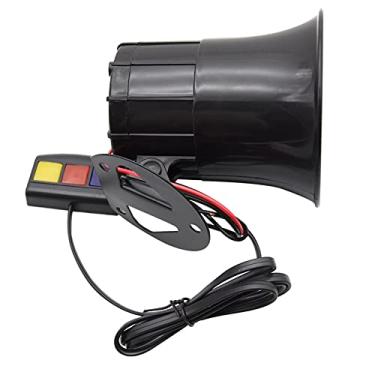 Imagem de Buzina de ar super alta 115dB 12 V 3 tons som alto buzina carro motocicleta alarme polícia sirene de incêndio buzina alto-falante acessórios automotivos moto 20W kit de buzinas de trem