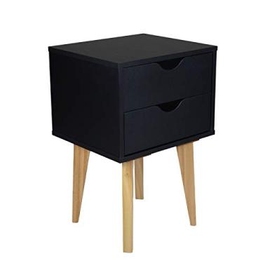 Imagem de MESA DE CABECEIRA FALKK SMILE 2GAV PRETA