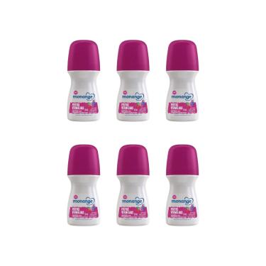 Imagem de Desodorante Roll-on Monange 50ml Frutas Vermelhas-Kit C/6un