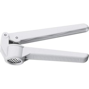 Imagem de Espremedor de alho Descomplica 16x6x3,6cm Branco - Brinox