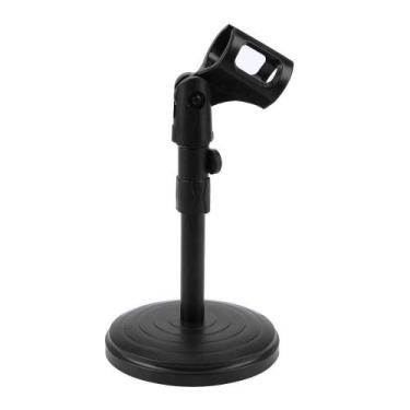 Imagem de Suporte De Mesa Para Microfone Mini Pedestal Portátil - Tomate