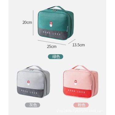 Imagem de Necessaire G Primeiros Socorros Porta Medicamentos - oem