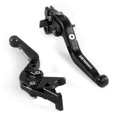 Imagem de Manete Articulado Extensível Twister Cb 250f A Laser - NoBrand, Preto