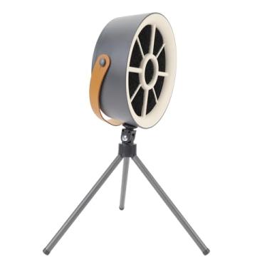 Imagem de Exaustor de Cozinha Portátil Com 3 Velocidades Ajustáveis, ângulo Giratório de 180 Graus, Ventilador Espiral 3D, Bateria de 2.000 MAh, Design Compacto, Adequado para Churrasco,