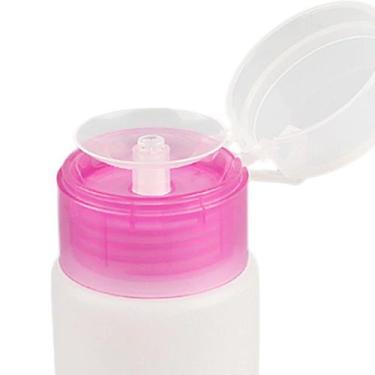 Imagem de 1 Pote Pump De Acetona 100ml Para  Removedor  De  Esmalte - MrVendas