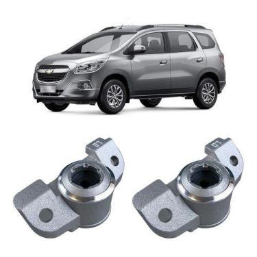 Imagem de 2 Coxim Amortecedor Traseiro Chevrolet Spin 2017 2018 2019 - QualyKits