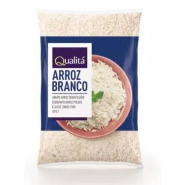 Imagem de Arroz Agulhinha Tipo 1 Qualitá Pacote 5kg