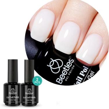Imagem de Esmalte Gel Milky White Jelly - 15ml (Kit com 2)