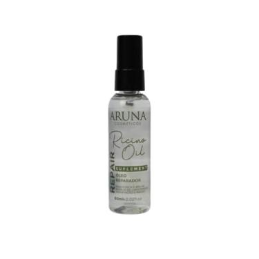Imagem de Óleo de Rícino – 60ml Aruna Cosméticos: Ação Antiqueda, Hidratação Profunda e Nutrição para Cabelos com Brilho Extraordinário.